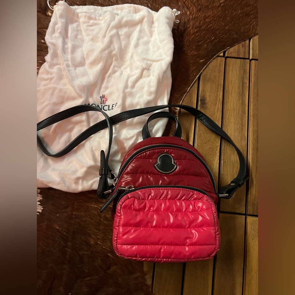 Moncler mini backpack crossbody